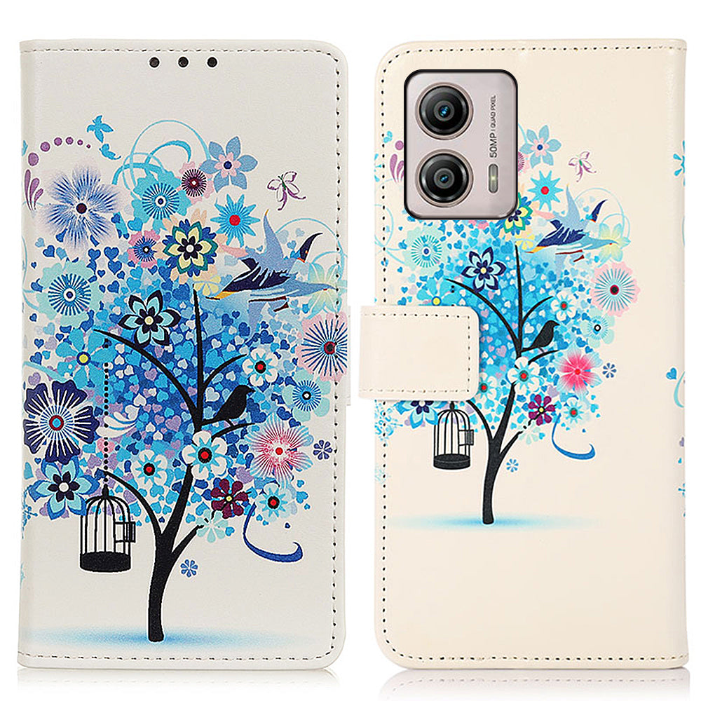 For Motorola Moto G53 5G G13 4G G23 4G Pattern Printing Phone Wallet Case Stand PU Leather Cell Phone Cover For Motorola Moto G53 5G G13 4G G23 4G Pattern Printing Phone Wallet Case Stand PU Leather Cell Phone Cover
